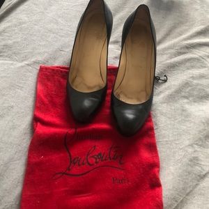 Christian Louboutin black heels
